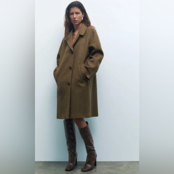 Zara HEELED ANIMAL PRINT BOOTS. Snake. Sizes 8, 9. New with Tags. - Picture 2 of 12